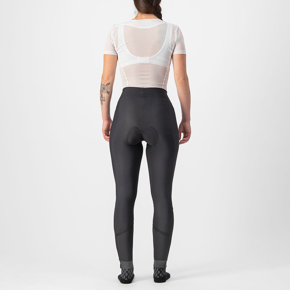 Calzamaglia senza bretelle donna Castelli Velocissima DT - Nero reflex - B