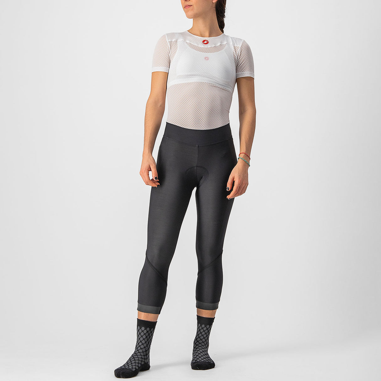 Bermuda donna Castelli Velocissima DT - Nero reflex - C