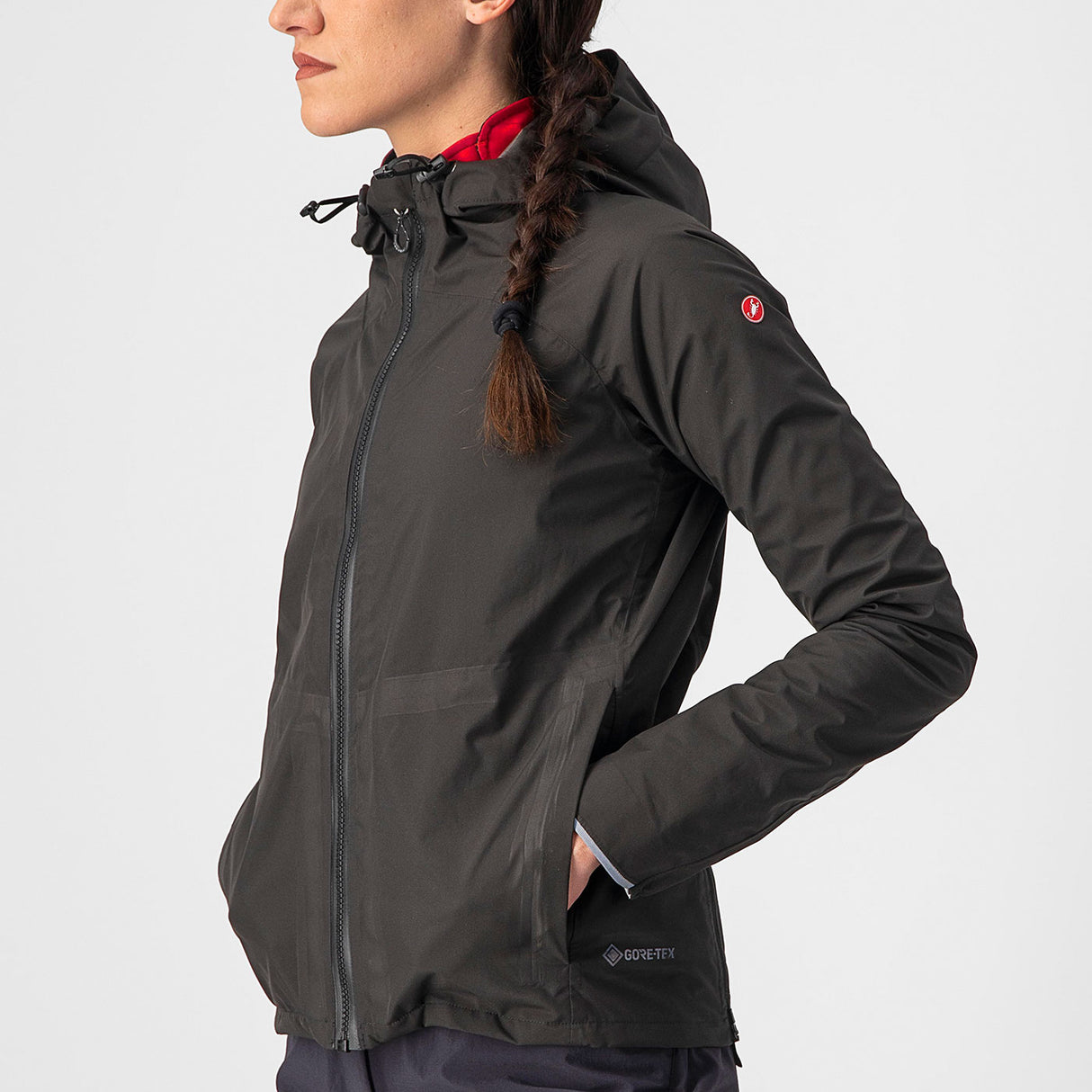 Mantellina donna Castelli Trail Endurance GT - Grigio - A