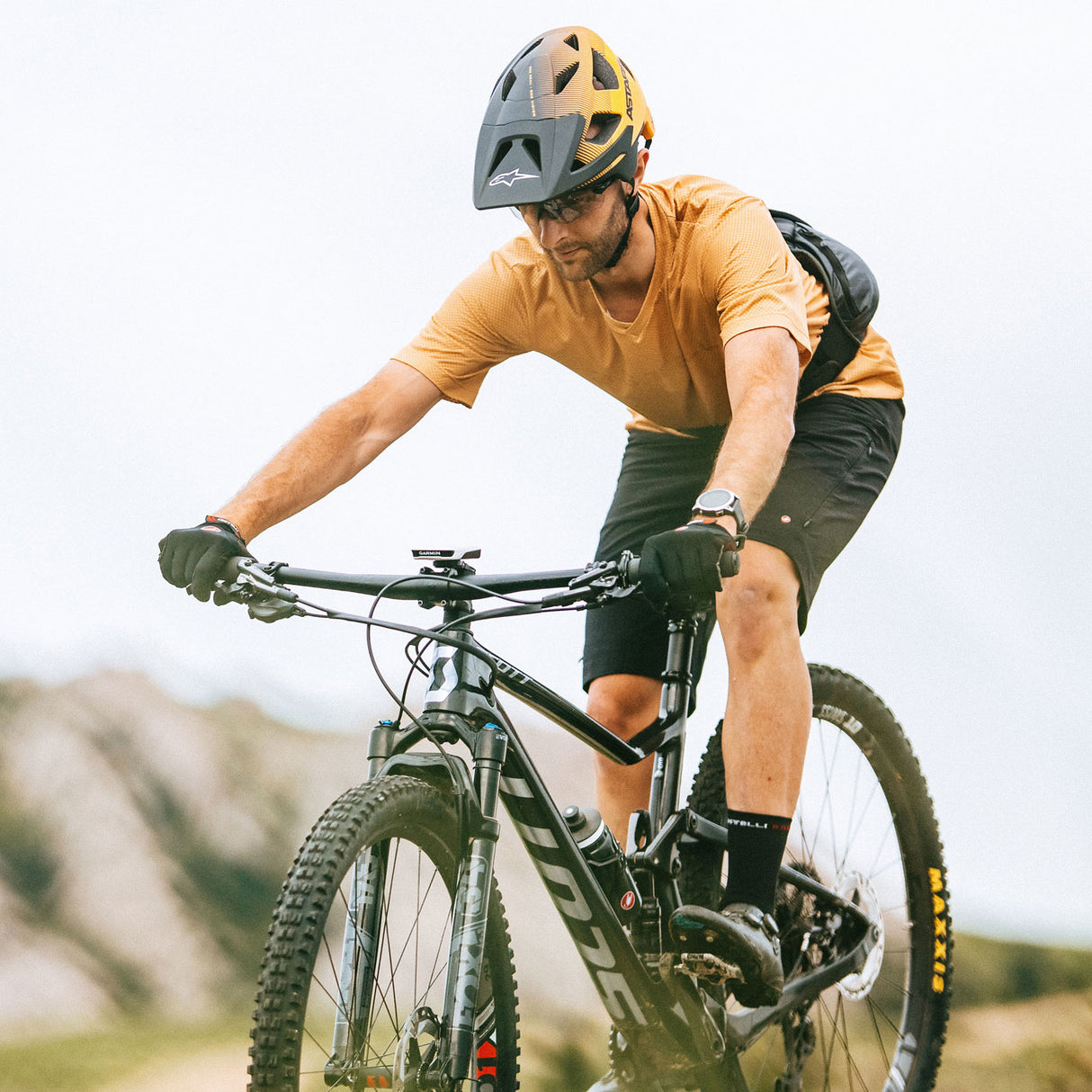 Maglia Castelli Trail Tech Tee 2 - Giallo - M