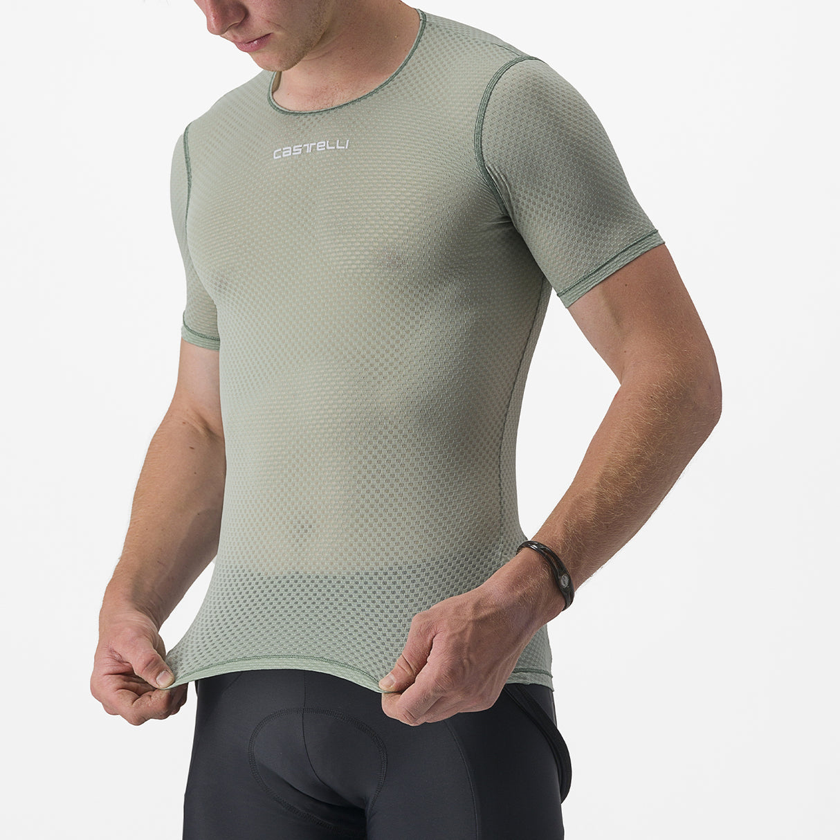 Maglia intima Castelli Pro Mesh 2.0 - Verde - N