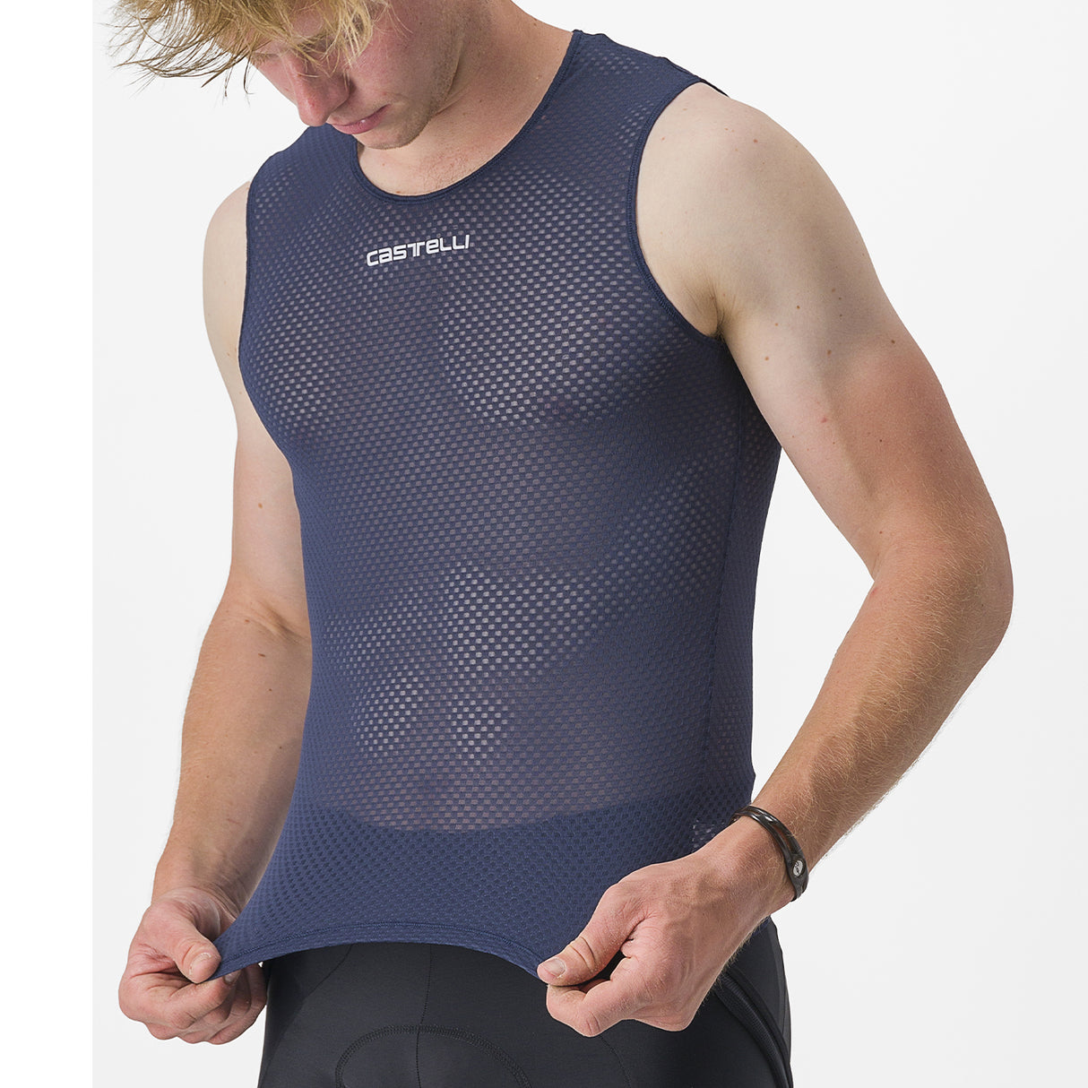 Maglia intima senza maniche Castelli Pro Mesh 2.0 - Blu - I