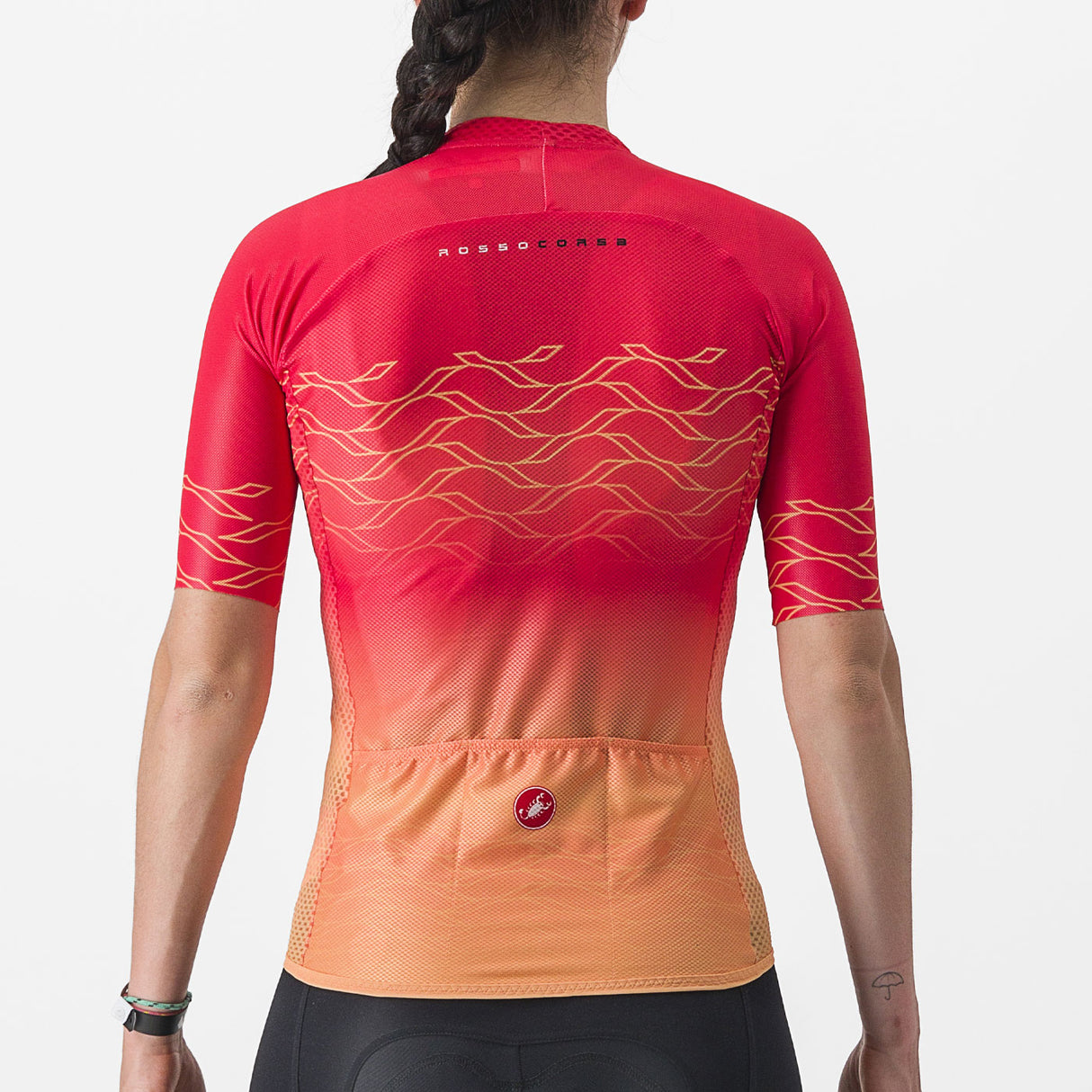 Maglia donna Castelli Climber's 2.0 - Rosa arancio - M