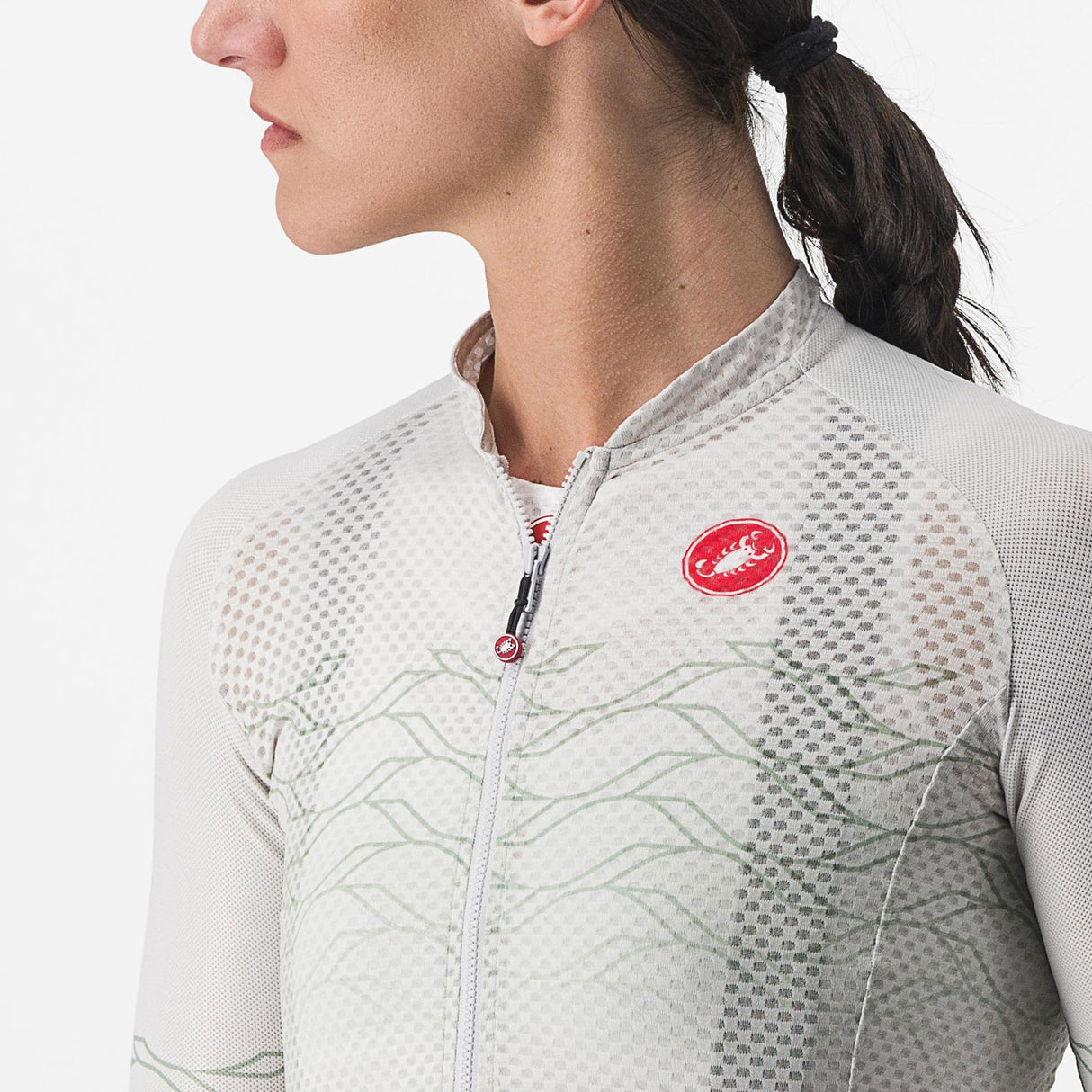Maglia donna Castelli Climber's 2.0 - Bianco verde - N