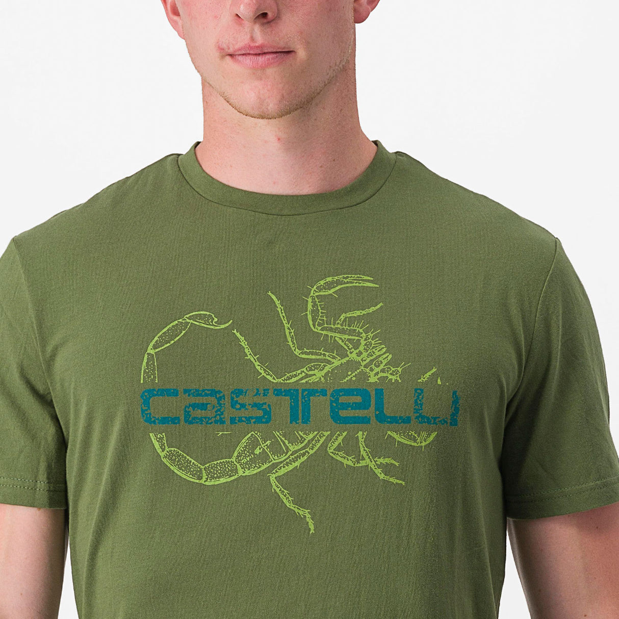 T-Shirt Castelli Finale - Verde - O