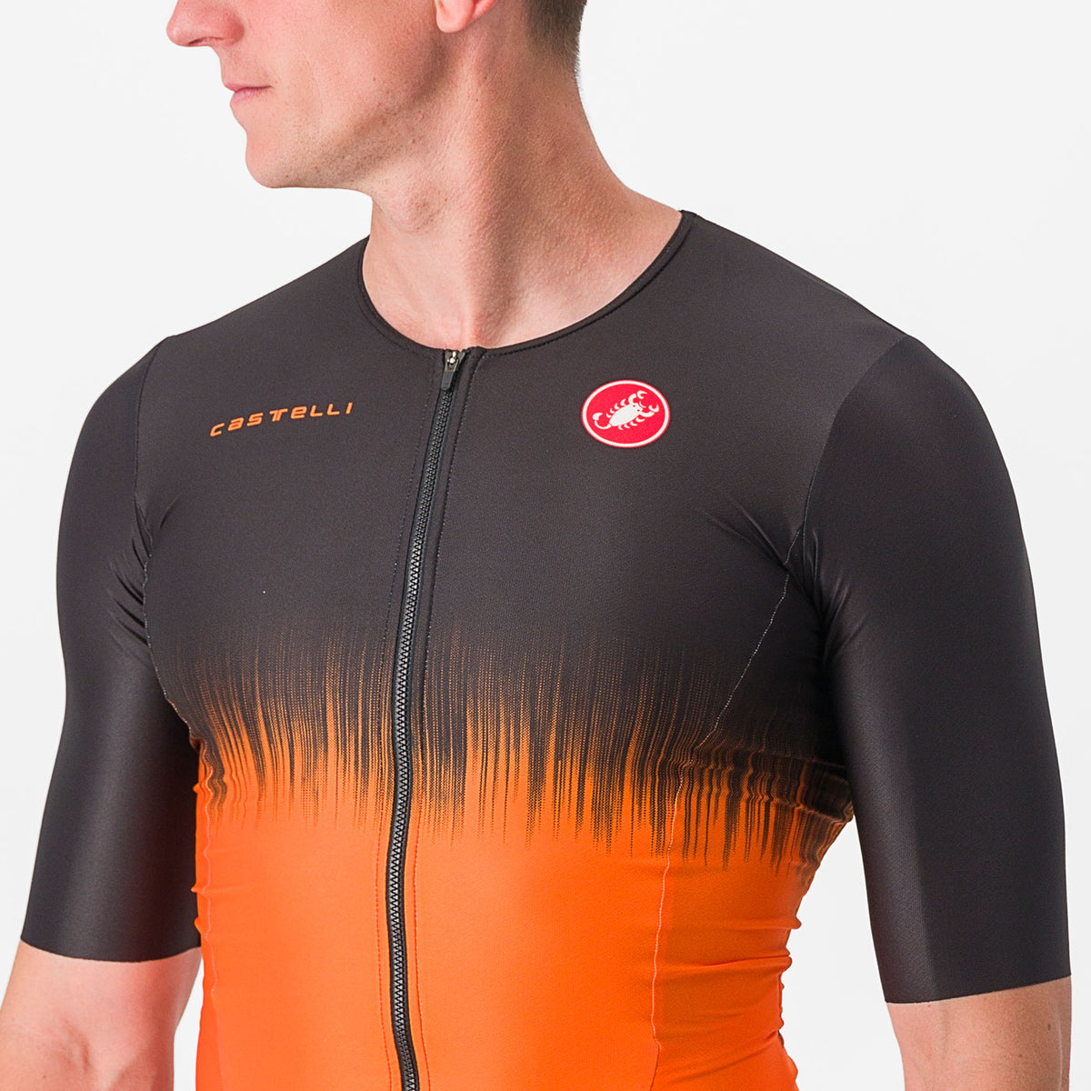 Castelli Ultra Sanremo Speed Suit Einteiler Orange All4cycling castelli-ultra-sanremo-speed-suit-einteiler-orange-all4cycling