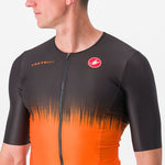 Ultra Sanremo Speed Suit Castelli body - Orange