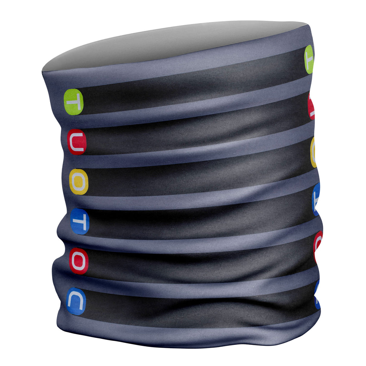 Scaldacollo Dotout Flag - Nero multicolore - O