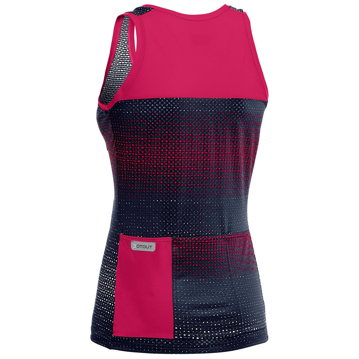 Top donna Dotout Rainbow - Blu fucsia - A