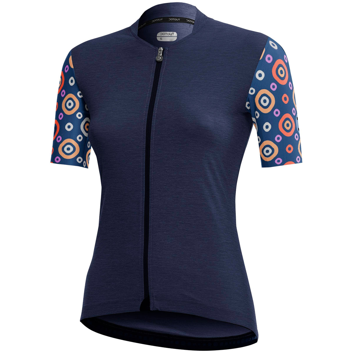 Maglia donna Dotout Check - Blu melange - H