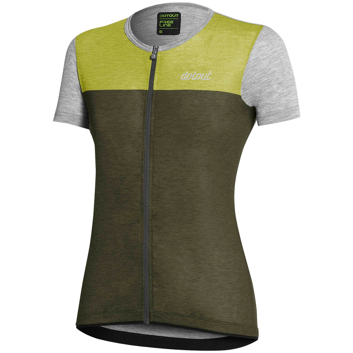 Maglia donna Dotout Glory - Verde grigio - A