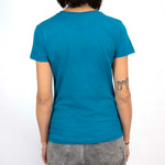 T-Shirt donna All4cycling - Blu