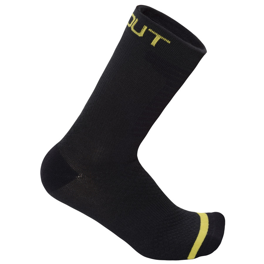 Calze DotOut Fusion 20 - Nero Giallo