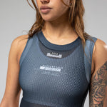 Gobik Second Skin Meteor woman sleeveless base layer - Grey