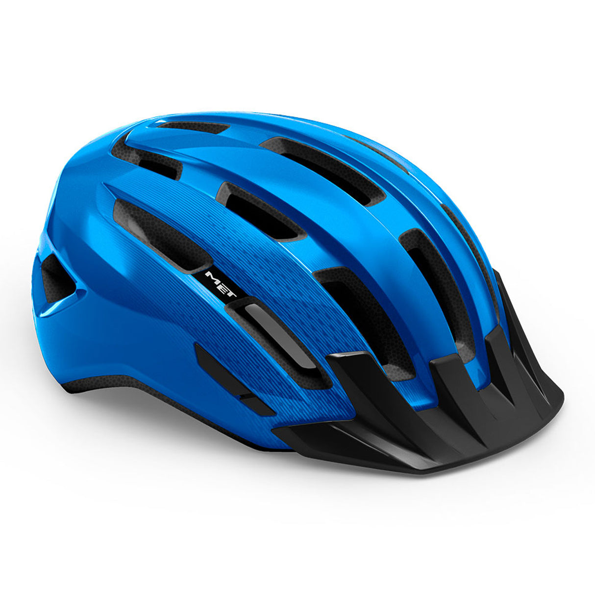 Casco Met Downtown - Blu lucido - E