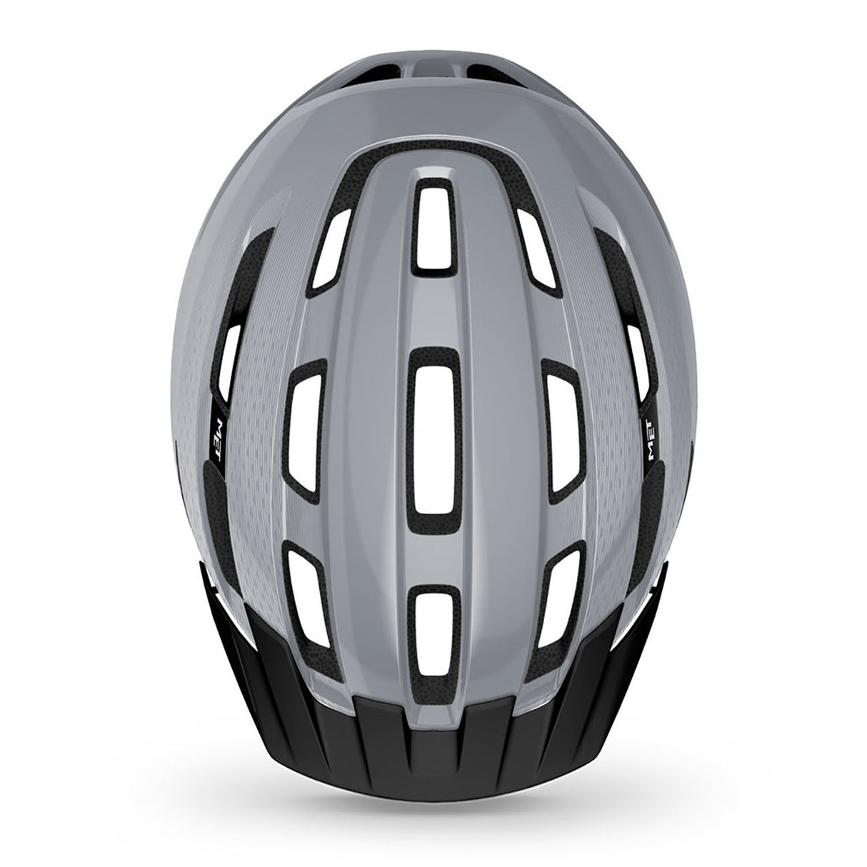 Casco Met Downtown - Grigio lucido - F