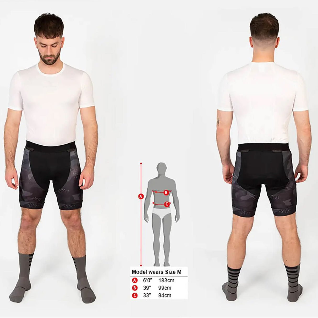 Boxer Endura Single Track Liner Camo - Nero - G