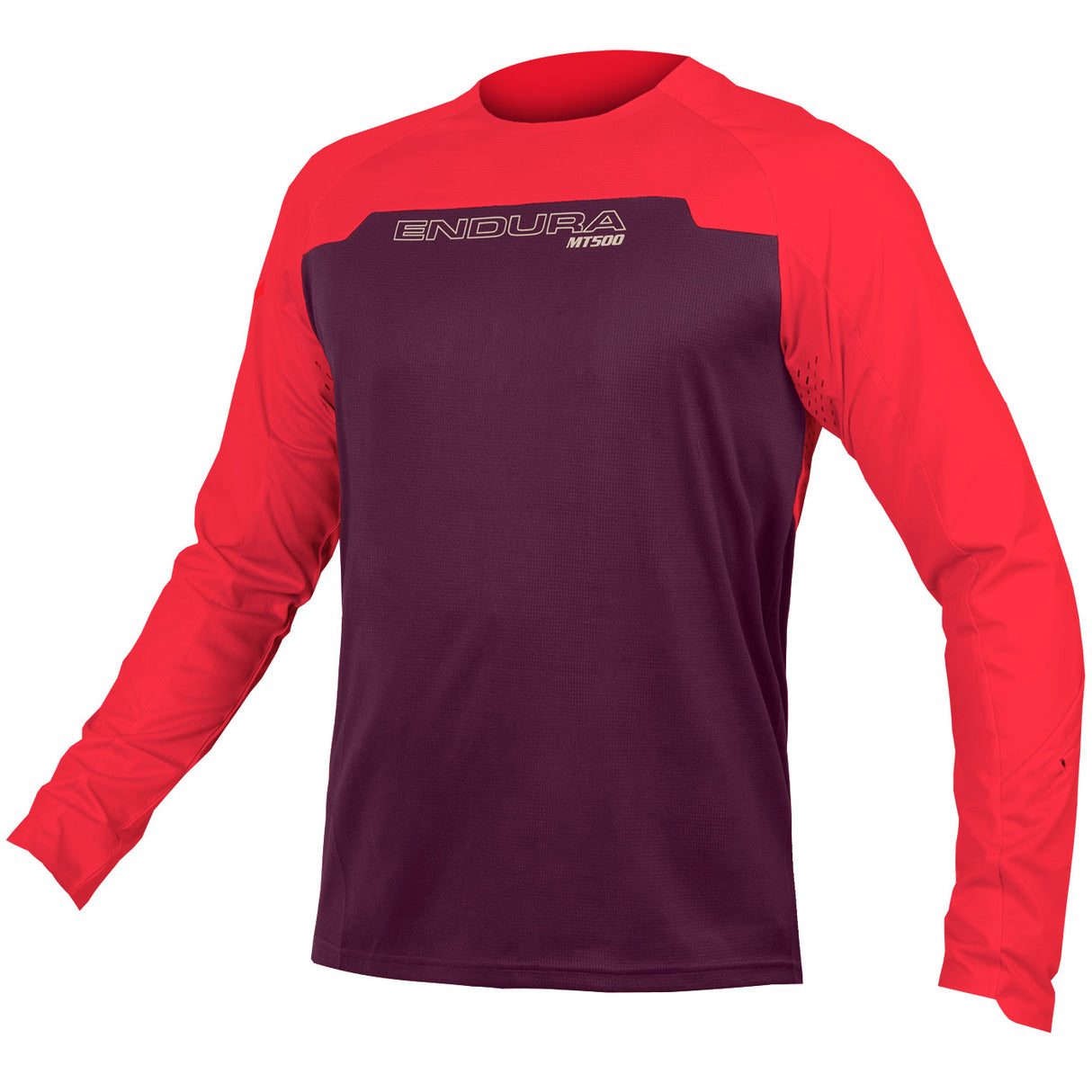 Maglia maniche lunghe Endura MT500 Burner - Viola - G