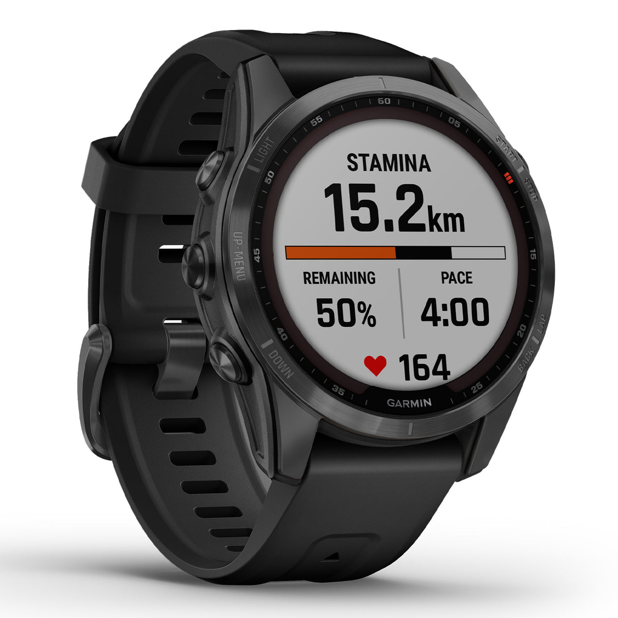 Garmin Fenix 7S Solar - Nero - L