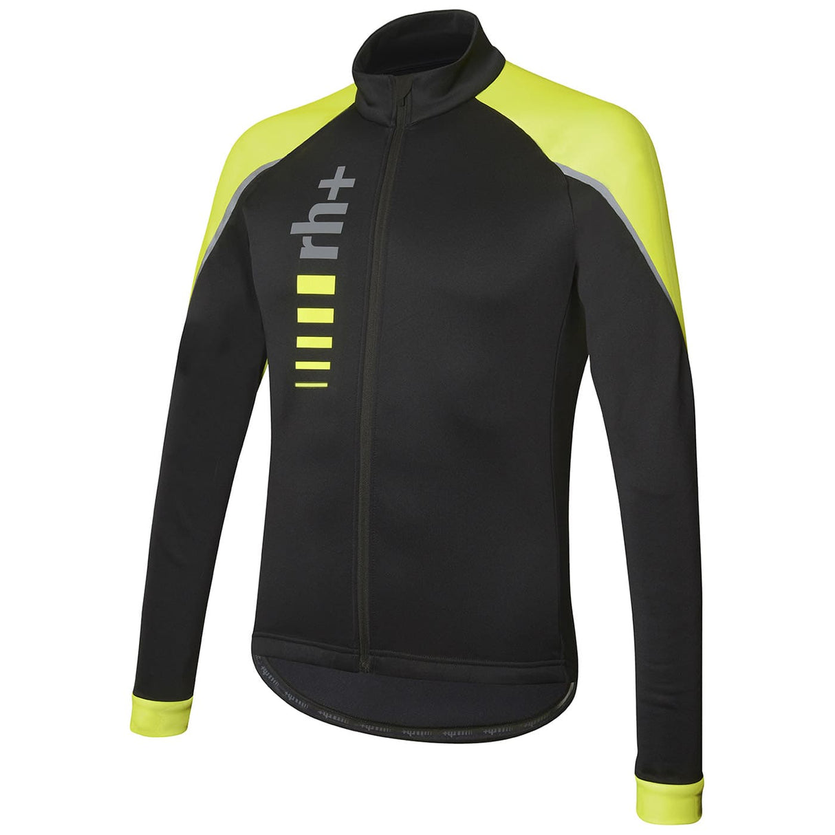 Maglia maniche lunghe Rh+ Code 2 - Nero giallo - E