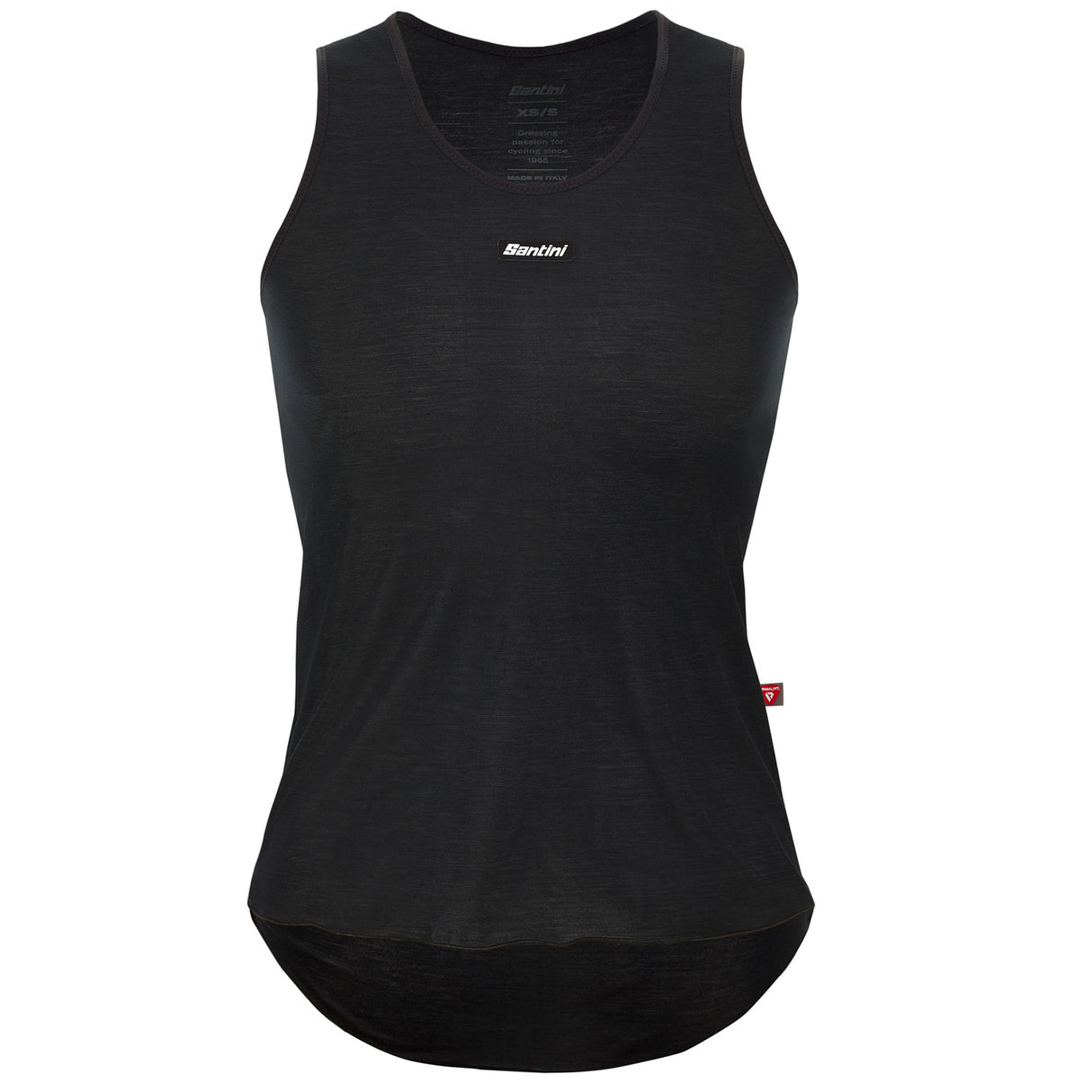 Maglia intima senza maniche donna Santini Dry - Nero - B