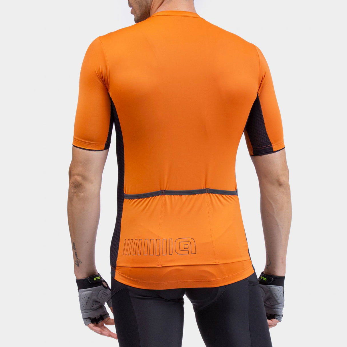 Maglia Ale Solid Color Block - Arancio - L