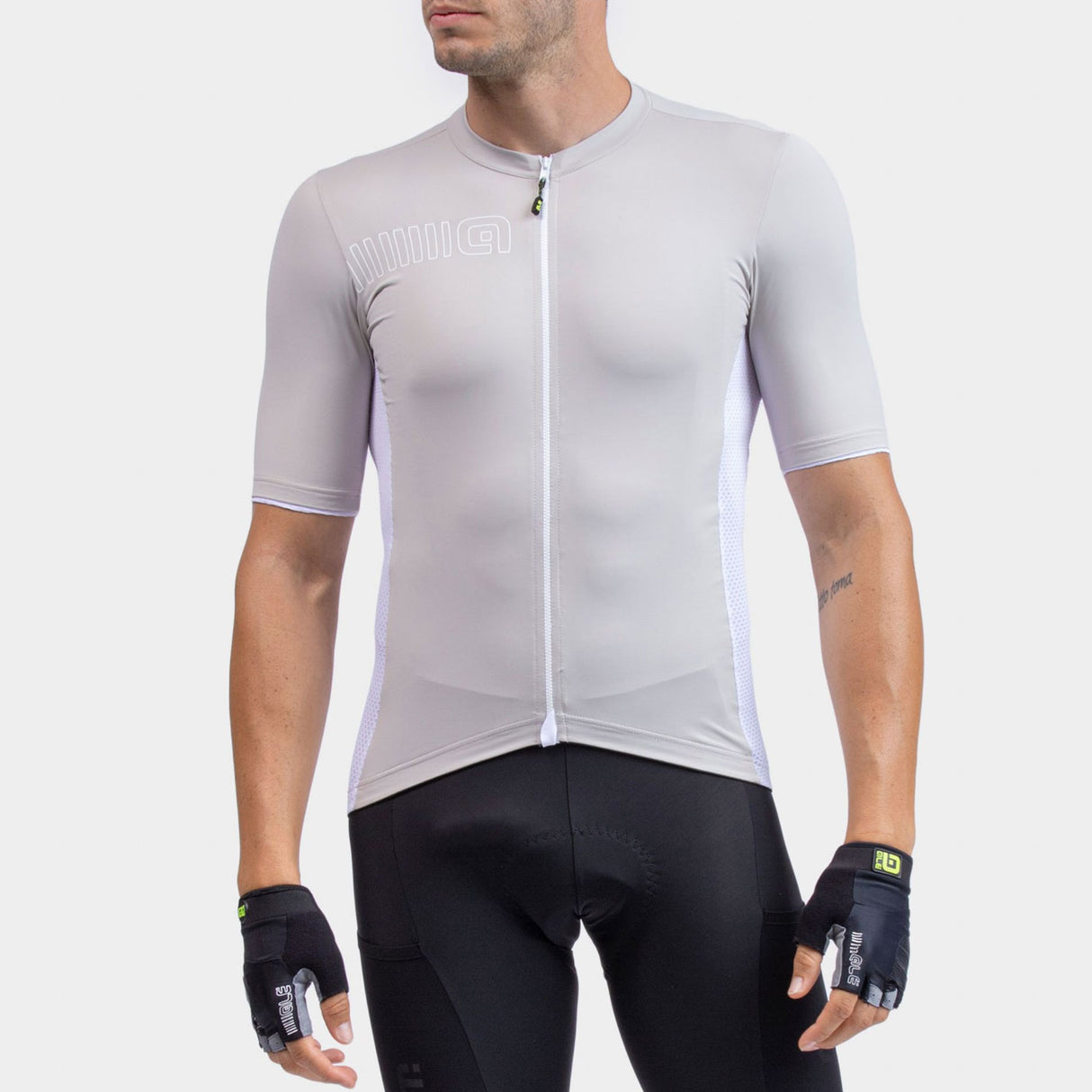 Maglia Ale Solid Color Block - Grigio - O