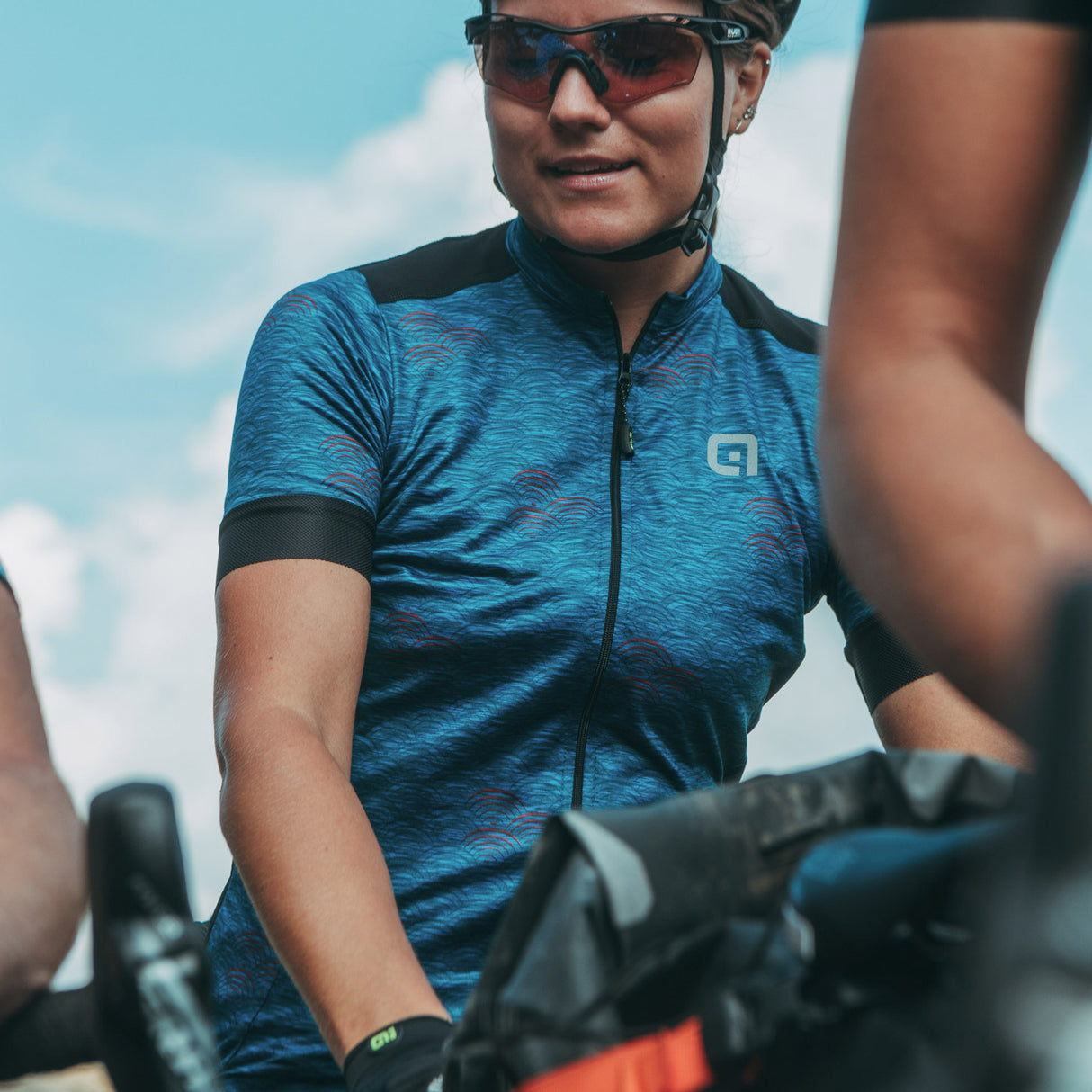 Maglia donna Ale Off Road Joshua - Blu