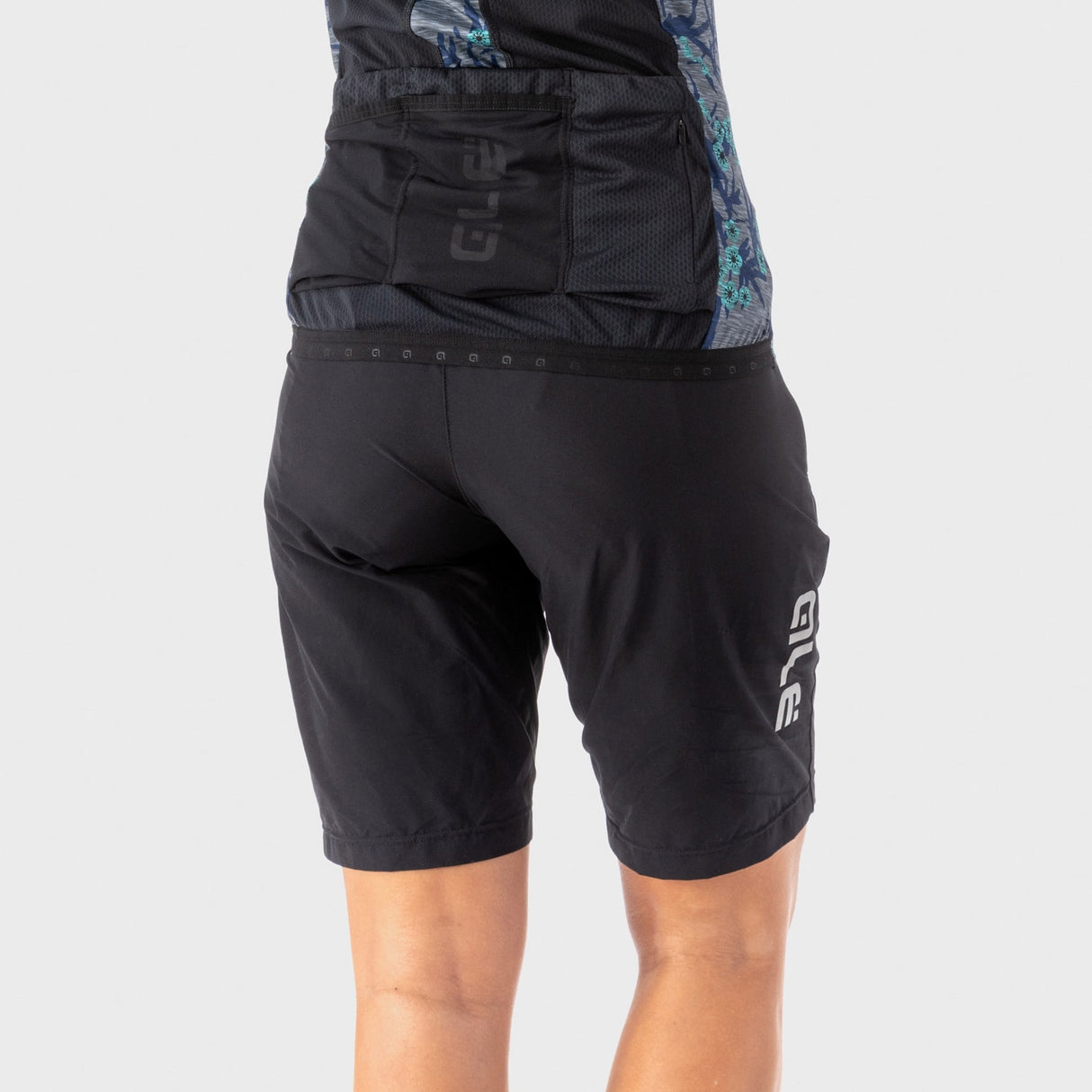 Pantaloncini donna Ale Off Road Sierra - Nero