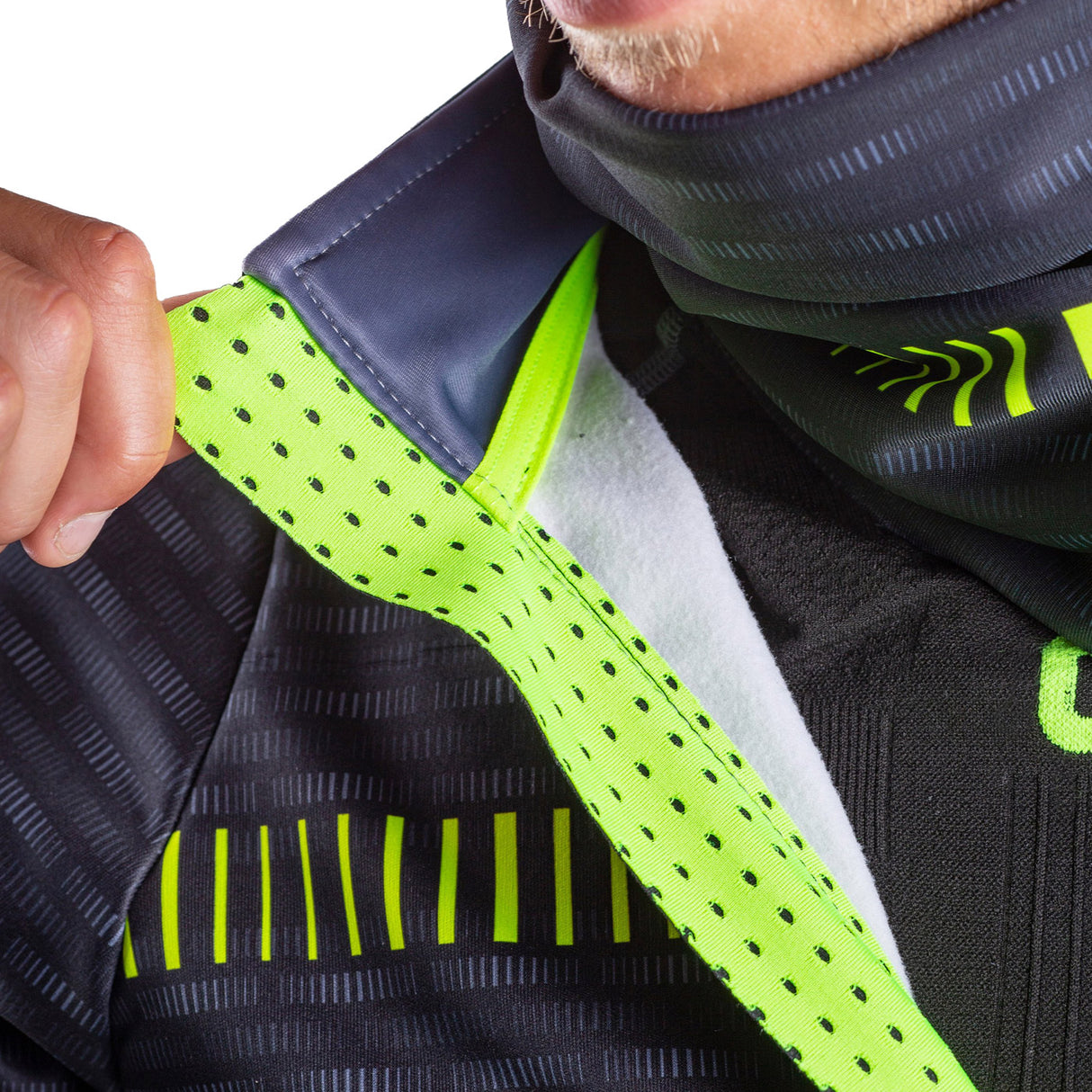 Giacca Ale PRR Green Road - Nero giallo