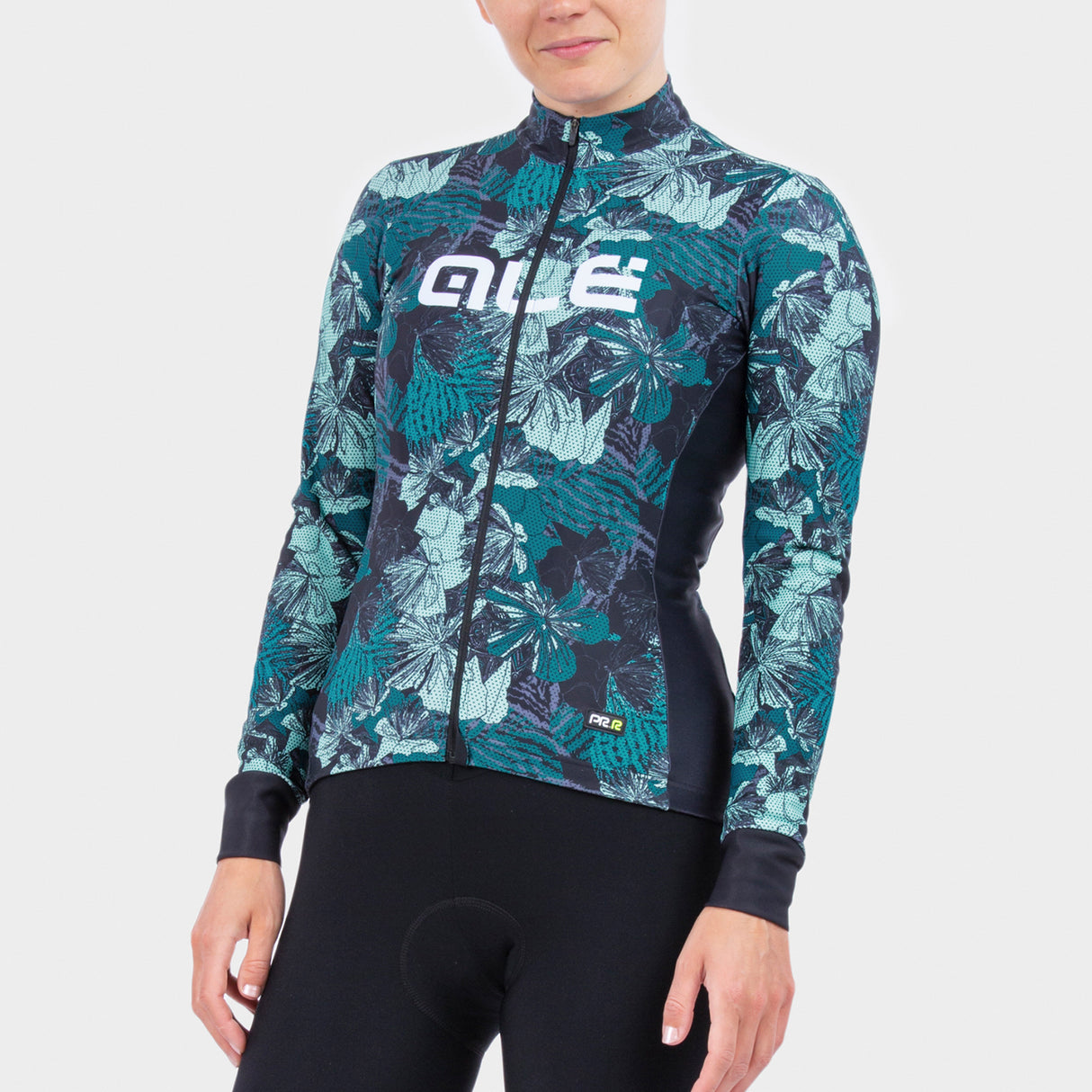 Maglia maniche lunghe Donna Ale PRR Amazzonia - Verde - H