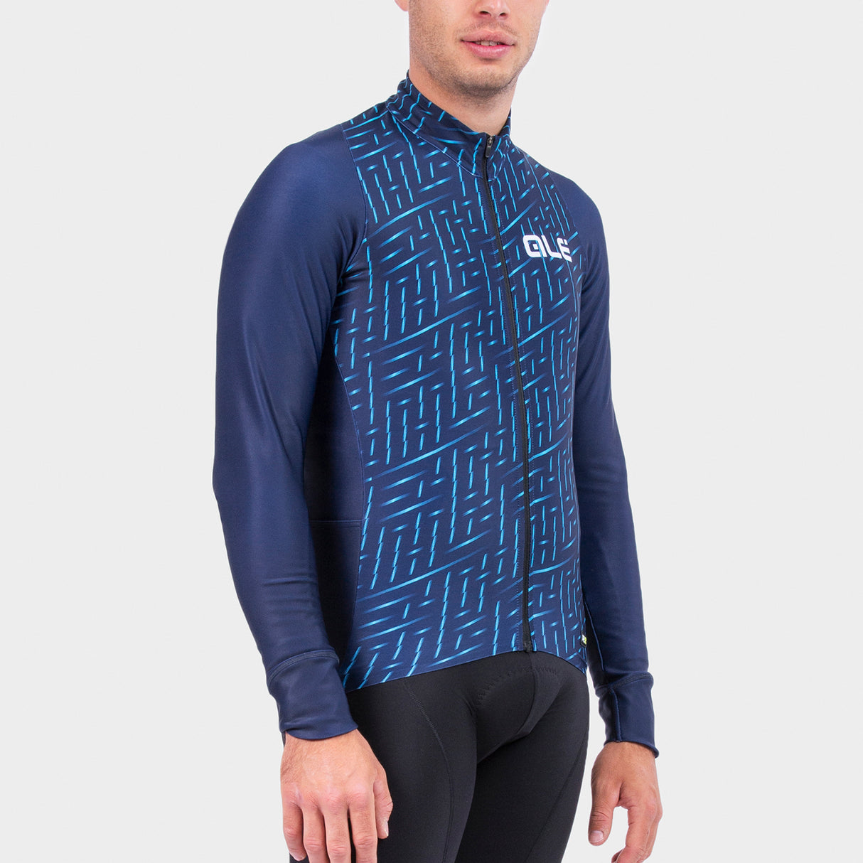 Maglia maniche lunghe Ale PRR Green Bolt - Blu - I