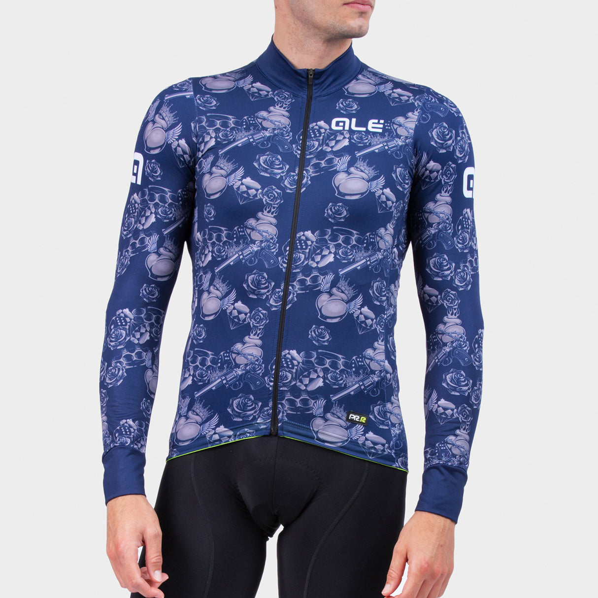 Maglia maniche lunghe Ale PRR Las Vegas - Blu - C