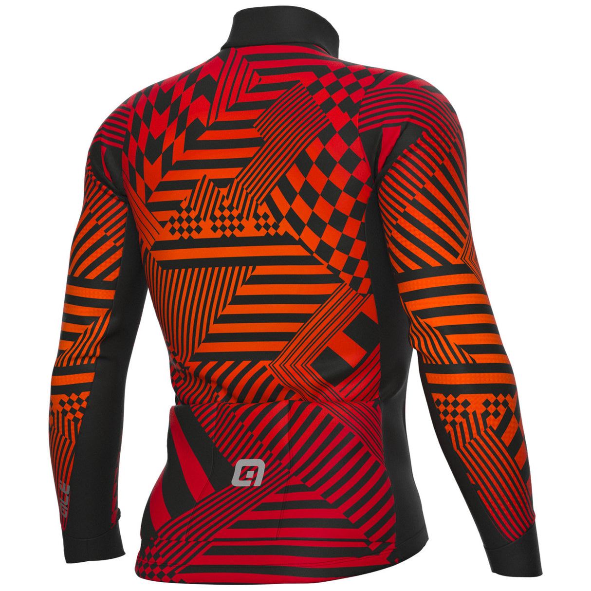 Maglia maniche lunghe Ale PR-S Checker - Rosso - Q