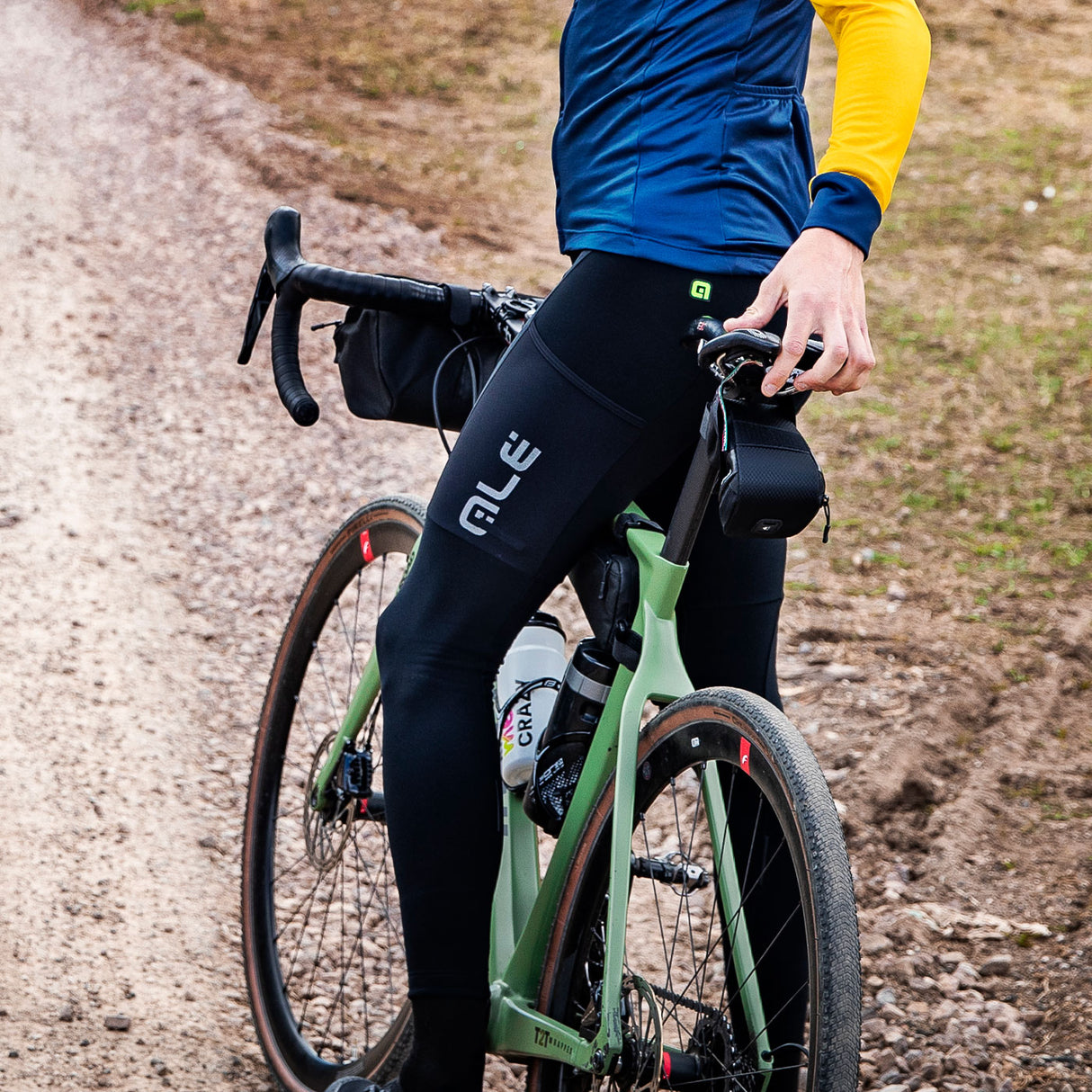 Calzamaglia Ale Off Road Gravel Stones Cargo - Nero - L