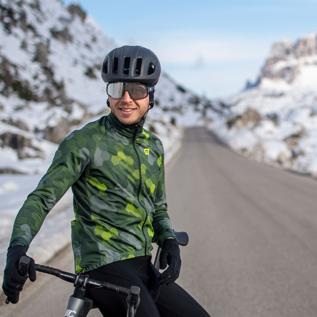 Giacca Ale Solid Planet - Verde - O