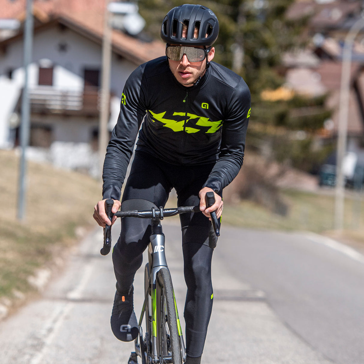 Maglia maniche lunghe Ale Solid Ready - Giallo - E