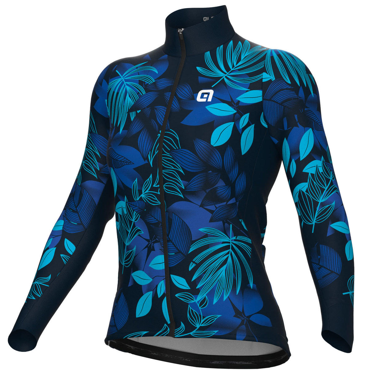 Maglia maniche lunghe donna Ale PRR Green Garden - Blu - F