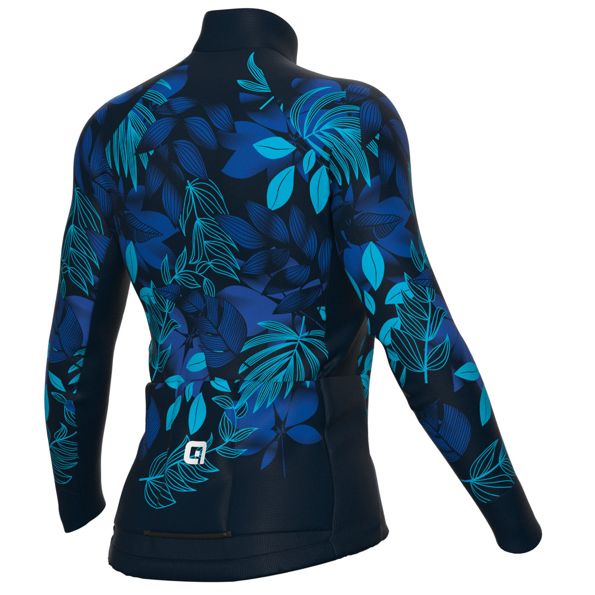 Maglia maniche lunghe donna Ale PRR Green Garden - Blu - G