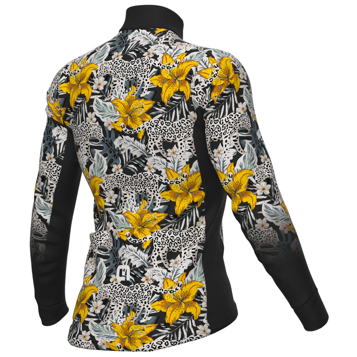 Maglia maniche lunghe donna Ale PRR Hibiscus - Giallo - H