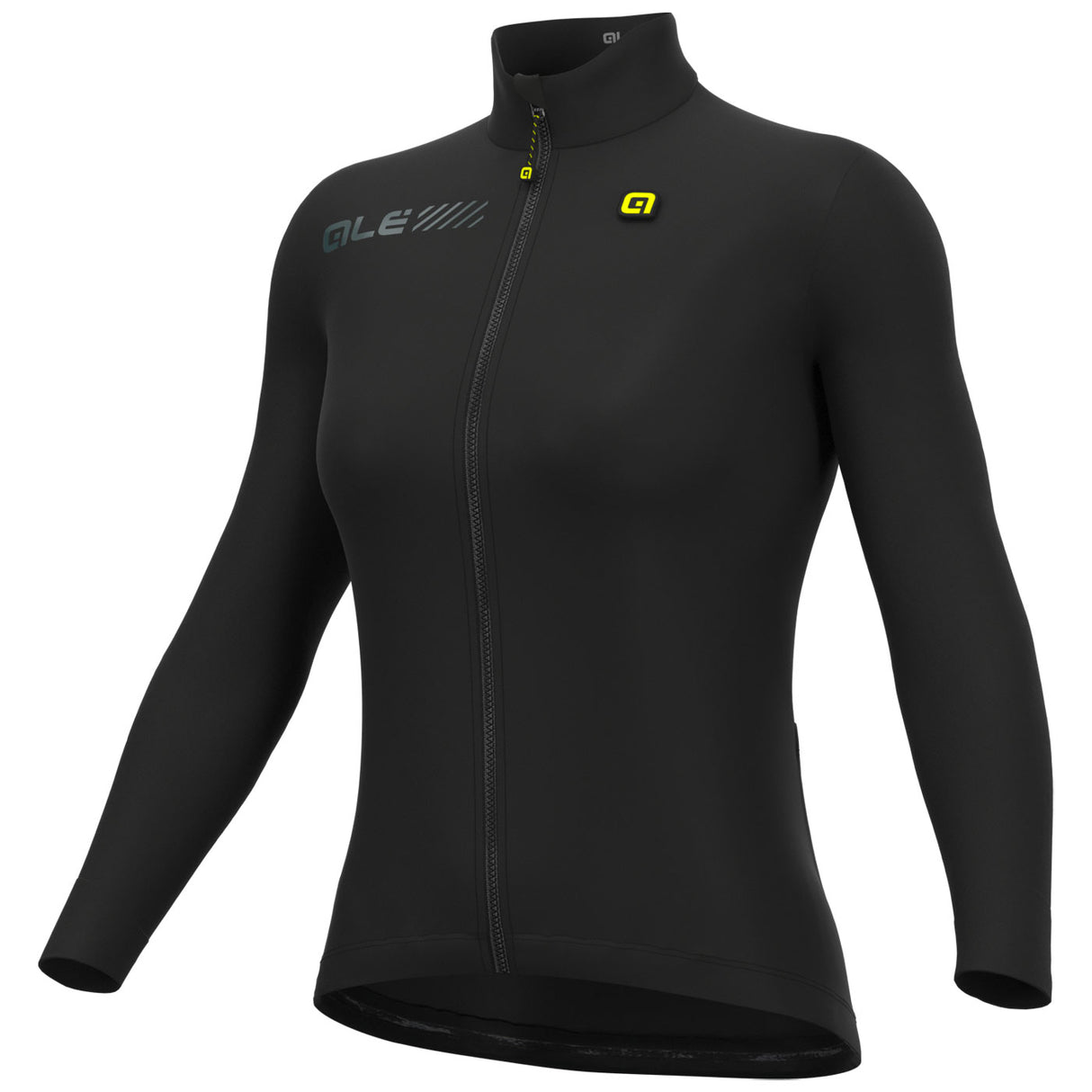 Maglia maniche lunghe donna Ale Solid Fondo 2.0 - Nero - M