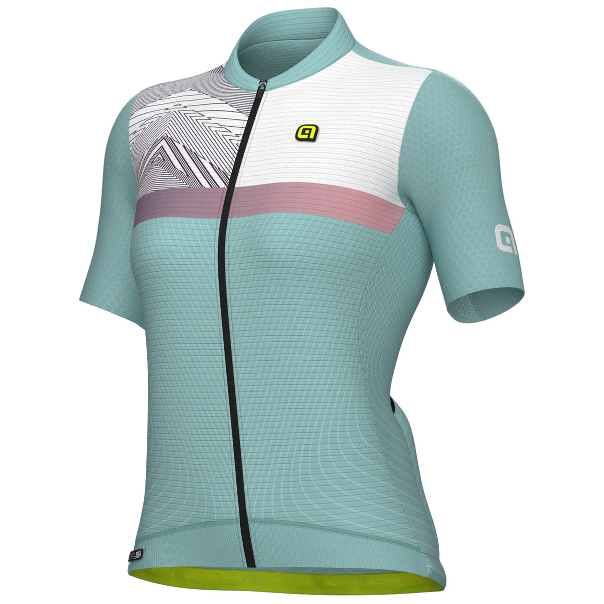 Maglia donna Ale PR-S Zig Zag - Azzurro - O
