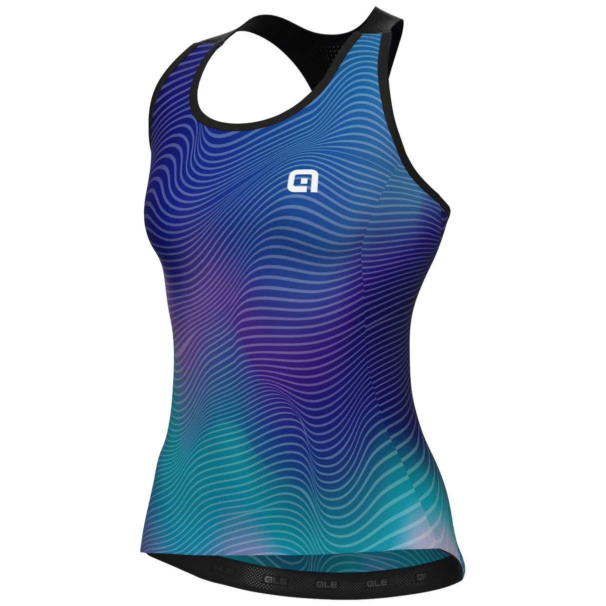 Top donna Ale PRAGMA Onda - Blu - N