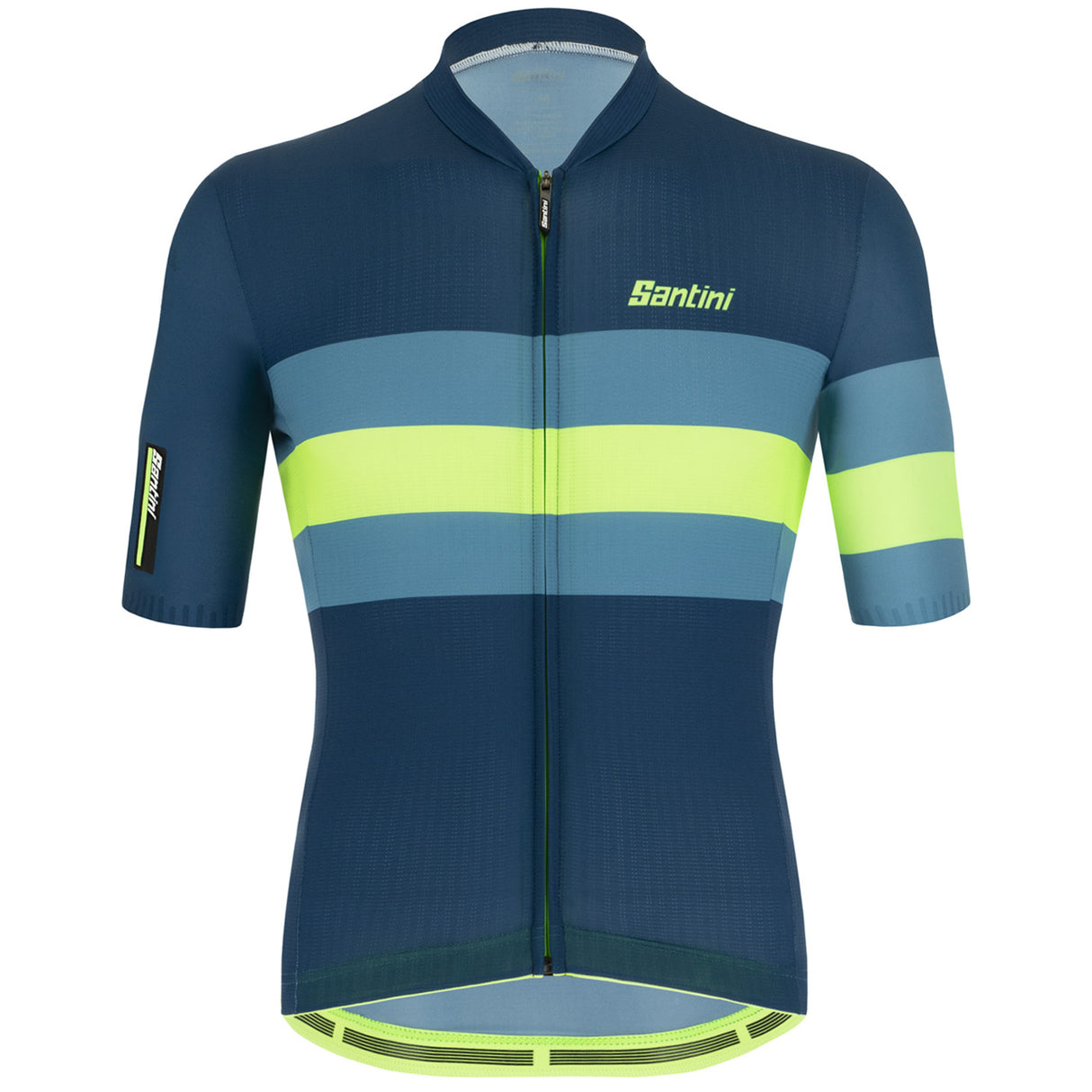 Maglia Santini Sleek Bengal - Verde - G