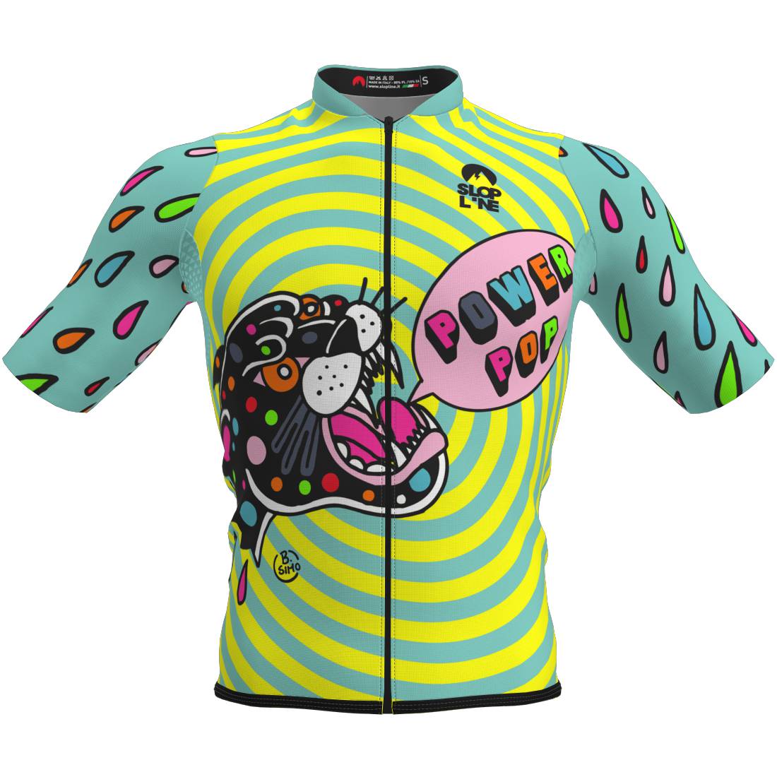 Maglia Slopline Sormano Pantera verde - P