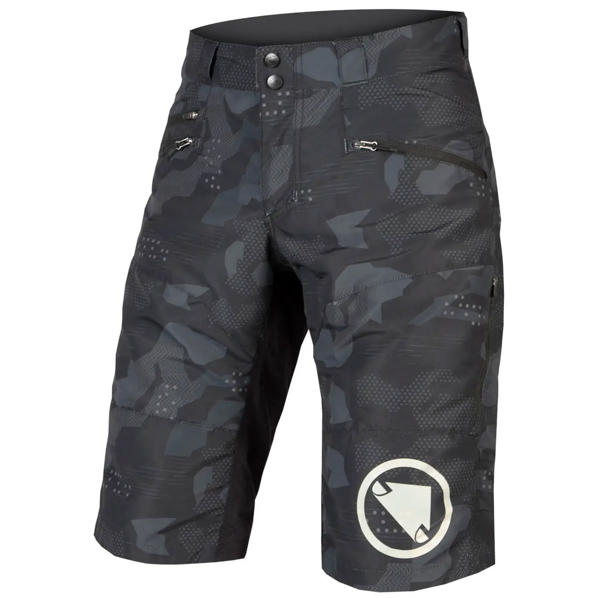 Pantaloncini Endura Singletrack 2 Camo - Nero - H