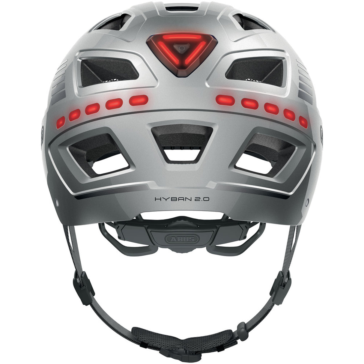 Casco Abus Hyban 2.0 Led - Argento - O