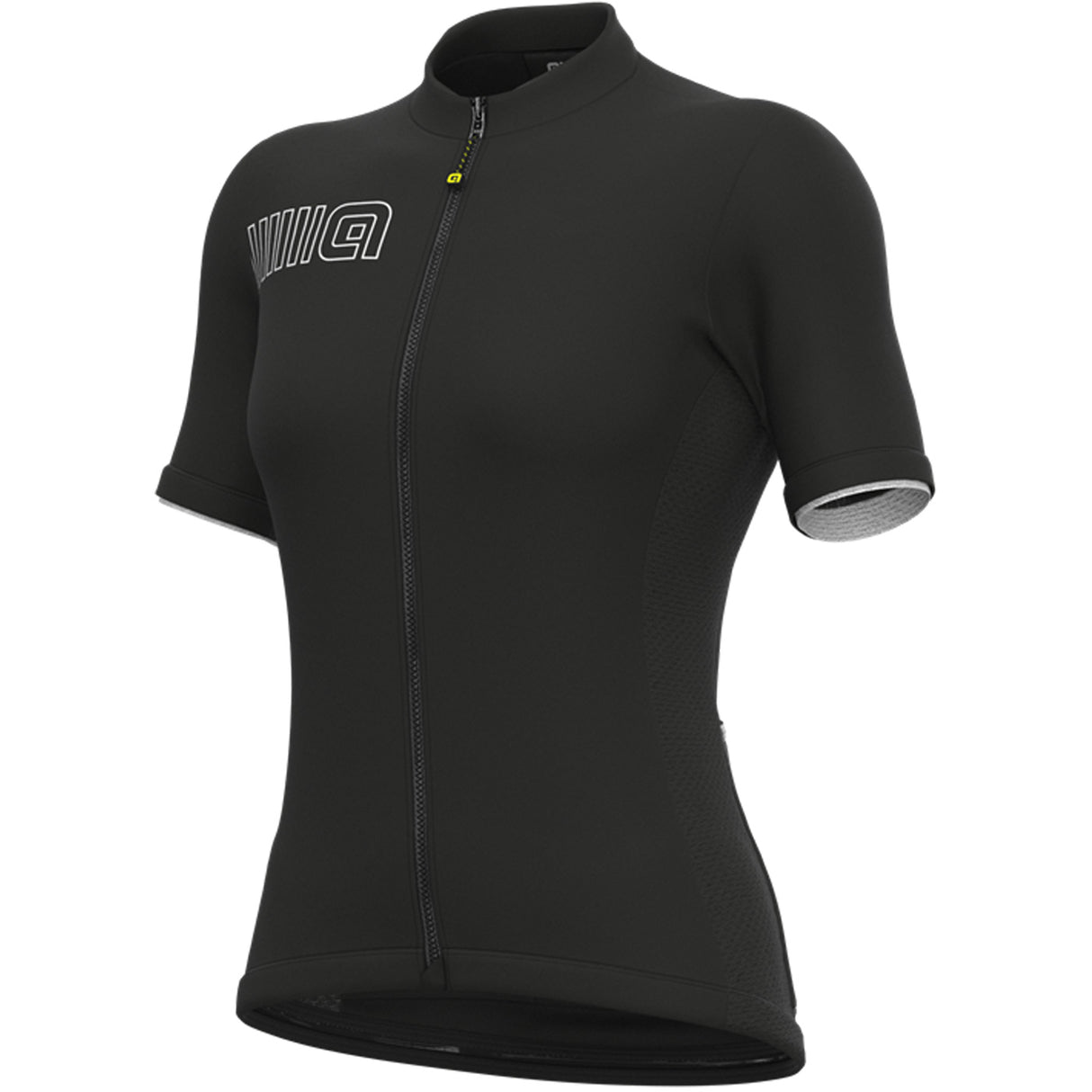 Maglia donna Ale Solid Color Block - Nero - B