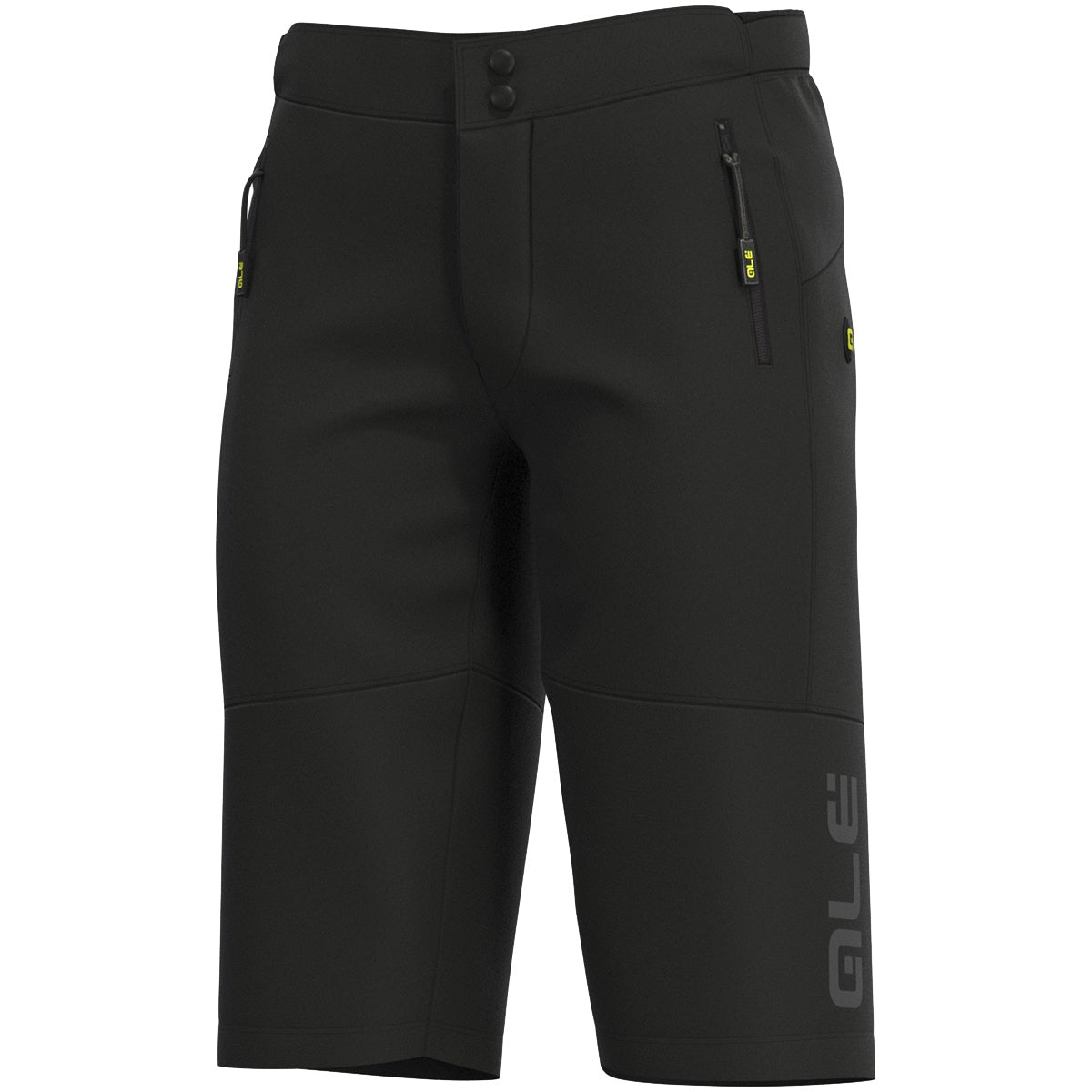 Pantaloncini Ale Rock Off Road - Nero - E