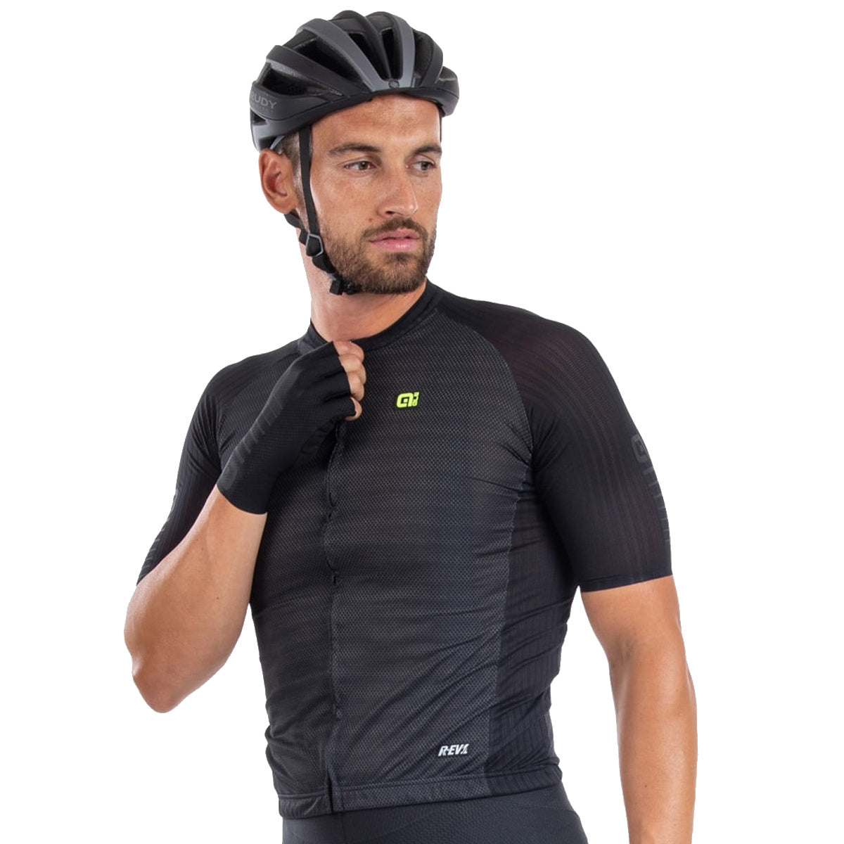 Maglia Ale R-EV1 Silver Cooling - Nero - I